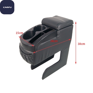 Reposabrazos Central de Plástico para Auto, Sin Perforaciones, Modificado, con Portavasos Delanteros y Traseros, AC-458, Directo de Fábrica - Product Image 6
