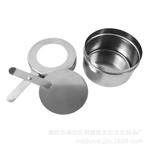 เตาแอลกอฮอล์สแตนเลสแบบพกพา ใช้เชื้อเพลิงแข็ง สำหรับตั้งแคมป์และกิจกรรมกลางแจ้ง รุ่น ML-239 - Product Image 4