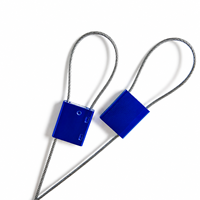 Scellé de câble en acier et aluminium YSD avec verrouillage inviolable pour la protection des conteneurs et des marchandises