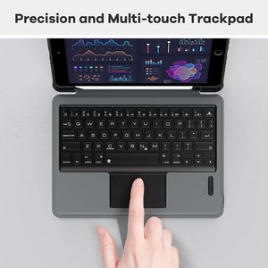 Nillkin-funda con teclado y portalápiz <span class=keywords><strong>para</strong></span> <span class=keywords><strong>iPad</strong></span> Pro, 11 pulgadas, 10,2 pulgadas, <span class=keywords><strong>iPad</strong></span> de <span class=keywords><strong>9</strong></span>. ª generación, con teclado y tableta - Product Image 3