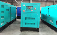 Leise 50KW 20KVA Dieselgeneratoren 480V Nennleistung 30KW 80KW 100KW 50Hz/60Hz 240V Nennspannung Wasserkühlung Schallgedämmt 230V