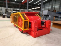 Concasseur à rouleaux haute productivité Juxin, capacité 4-20t/h, moteur AC pour petites usines de fabrication de sable, origine Henan