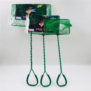 Lưới Cá Mini 3 "-12" Tay Cầm Màu Xanh Dương, Lưới Trắng, Giá Rẻ - Product Image 1