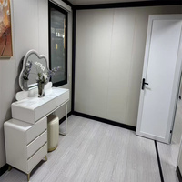 Maison préfabriquée extérieure à distance Vivre et travailler cabine apple Conception modulaire personnalisée Bureau Pod Maison préfabriquée
