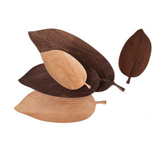 Plateau en bois de noyer noir fait main pour servir le thé, le café, usage hôtelier - Product Image 5