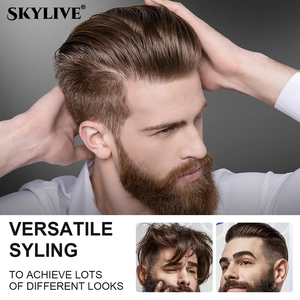 Produits Chauds 85g Salon Qualité Forte Tenue Mat Pommade Texture Cire Coiffure Pommade Produits de Coiffure pour Hommes - Product Image 2