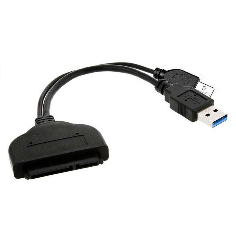 Doonjiey USB 3.0 SATA 3 To USB 3.0 Adapter Up To 6 Gbps Support 2.5 Inch HDD SSD 22 Pin