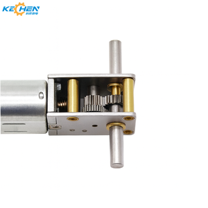 Moteur à engrenages à vis sans fin N20 12 mm 7,4 V 200 tr/min 90 degrés Double arbre Mini DC Boîte de vitesses à angle droit Couple élevé pour la maison intelligente et les appareils intelligents - Product Image 1