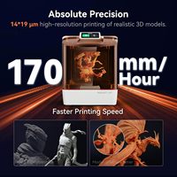 Nouvelle imprimante 3D en résine Halot-X1 220x220x240mm DLP Impression haute vitesse Connectivité USB pour modèles de précision