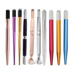 Guapa Hot Light Weight Aluminium Microb lading Stift Tattoo Handbuch Stift Micro blade Nadelhalter Caneta Tebori Microb lading