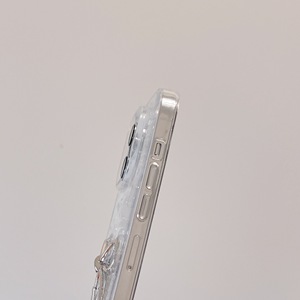 Sang Trọng 3D Bạc Bowknot Rõ Ràng Trường Hợp Điện Thoại Cho Iphone 16 15 14 13 12 11 Pro Max Đáng Yêu Cô Gái Bling Trong Suốt Dễ Thương Mềm Bìa - Product Image 5