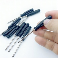 Jeu de tournevis cruciformes de qualité industrielle avec poignée en plastique, mini-outils de précision pour usage domestique, embouts PH0-PH2