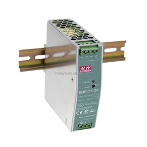 Transformadores de Distribución de Energía Electrónicos Meanwell Autorizados EDR-75-12 de Salida Única de 12V para Riel DIN, 75W - Product Image 2