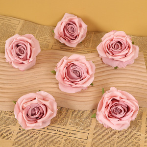 Cabezas de Rosa de Seda Artificial Ruilisi de 10 cm, Decoración para Bodas, Material Floral, Decoración para Paredes de Flores, Decoración para el Hogar - Product Image 2