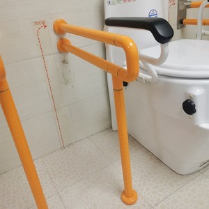 Ji Tu Accessible U-Shaped Floor Standing <b>Grab</b> <b>Bar</b> Nylon Anti-Slip Bathroom Safety Equipment for Disabled People - Product Image 4