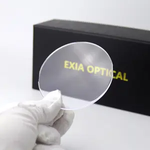 EXIA E32A gözlük lensler şeffaf HC 1.59 endeksi PC polikarbonat Lens olmadan reçete baz eğrisi 4.5