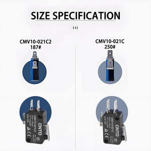 Cntd thương hiệu sản phẩm mới CMV10-051C thu nhỏ <span class=keywords><strong>snap</strong></span>-hành động chuyển đổi <span class=keywords><strong>10A</strong></span> 380V Mirco chuyển đổi với dài trở lại dải CMV10-051C2 - Product Image 5