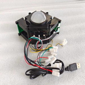 <span class=keywords><strong>Totem</strong></span> thương hiệu phụ tùng <span class=keywords><strong>Arcade</strong></span> trò chơi máy 3''diameter chiếu sáng Trackball cho 60/412 Trò chơi giao diện USB với PC - Product Image 4