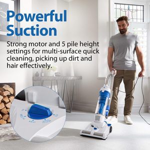 Portable Bagless Upright Vacuum Cleaner With 20ft Cord for <b>Carpet</b>, Hard Floor and Pet Hair <b>Cleaning</b>, UC0101 Portable Vacuum Clea - Product Image 3