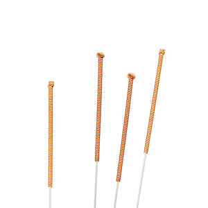 Aiguilles d'<span class=keywords><strong>acupuncture</strong></span> stériles à anse en <span class=keywords><strong>cuivre</strong></span>, 100 pièces/boîte, emballées individuellement, tige en acier inoxydable, pour la thérapie de la Médecine Traditionnelle Chinoise - Product Image 5