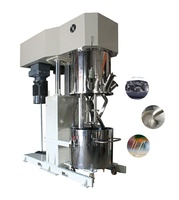 Chine Polyc haute viscosité Silicone mastic adhésif résine acrylique graisse thermique Double mélangeur planétaire Machine