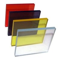 Plaque en polycarbonate PC haute résistance, résistante aux intempéries, pour cloison de abri de bus