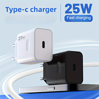 Cargador Superrápido PD de 25 W, Tipo C, Enchufe de Pared TA800 PPS, Adaptador de Viaje con Enchufe para EE. UU., UE, Reino Unido y Australia, para Teléfonos Samsung S24 S23 Android