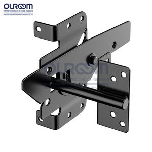 भारी शुल्क स्टेनलेस स्टील सेल्फ-क्लोजिंग गेट लैच फार्म स्टील बाड़ के लिए आधुनिक डिजाइन - Product Image 2