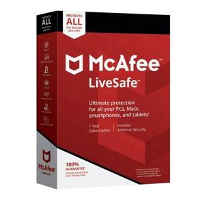 Macfee LiveSafe: Protección Completa para Mac, Versión Enterprise para Windows, Entorno Linux, Software Integral - Product Image 1