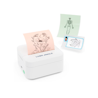 Imprimante thermique portable Luck Jingle de 2 pouces, 203 dpi, pour les petites entreprises, étiquettes de prix, café, en stock