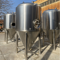1000L Beer Top Mahole& Side Manhole Conical Fermenter Stainless Steel Unitank