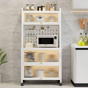 <span class=keywords><strong>Mueble</strong></span> de <span class=keywords><strong>Cocina</strong></span> Moderno, Simple, de Alta Calidad, Ahorrador de Espacio, <span class=keywords><strong>Extraíble</strong></span>, con Ruedas y Puertas para Especias, para Hogar/Oficina - Product Image 3