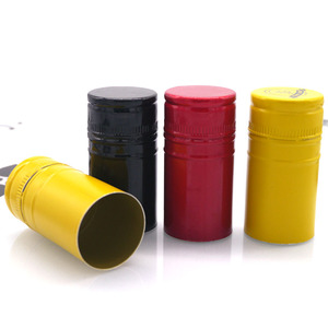 Tapones de rosca ROPP de aluminio personalizados al por mayor de 30*60mm para botellas de whisky, cierres de botella a prueba de manipulaciones para botellas de vidrio - Product Image 1