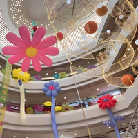 Ballon gonflable à fleurs Design personnalisé Décoratif Géant Publicité Fleurs gonflables pour décoration de centre commercial