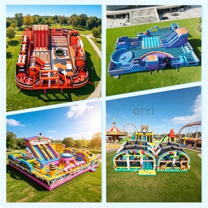 Parque de Juegos Inflable Comercial Gigante con Múltiples Zonas de Juego, Parque Temático Inflable para Adolescentes y Adultos, Alquiler para Eventos en Centros Comerciales - Product Image 4