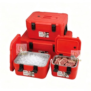 Conteneur isotherme pour aliments 8L/18L/32L/48L, avec revêtement en acier inoxydable, boîte de maintien au chaud/<span class=keywords><strong>froid</strong></span> pour la restauration, <span class=keywords><strong>buffet</strong></span> - Product Image 3