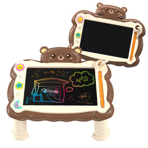 Grosir 10 inci kartun beruang LCD papan gambar bangku layar warna mainan belajar untuk anak-anak - Product Image 1