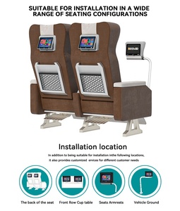 Moniteur Android monté sur appuie-tête pour système de divertissement Bus VOD avec écran OLED LCD TFT Connexion USB Fonction Auto Android - Product Image 4