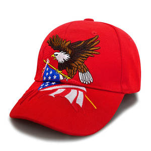 Wholesale USA Eagle Baseball Caps Fashion USA Golf <b>Hats</b> Custom Embroidered Multi-color Baseball <b>Hat</b> With Adjustable Back Closure - Product Image 3