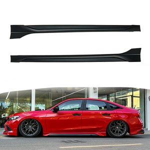 Ricambi Auto modificati di fabbrica <span class=keywords><strong>universale</strong></span> Primer <span class=keywords><strong>diffusore</strong></span> minigonne laterali grembiuli accessori per honda Civic 2022 2023 2024 2025 - Product Image 1