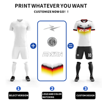 Set Nomor Sepak Bola EXON Elite Grade Elastisitas Tinggi dengan Transfer Panas, Huruf Tim yang Dapat Dipersonalisasi