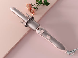 Rizador de pelo de cerámica de vapor giratorio automático profesional de alta calidad - Product Image 2