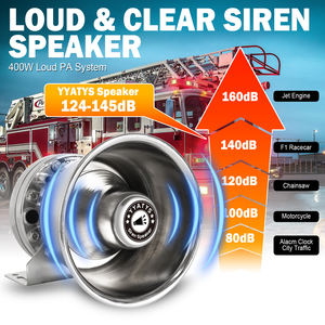 แตรไซเรนกำลังสูง 400W พร้อมลำโพงขยายเสียง  สำหรับรถพยาบาล รถดับเพลิง รถยนต์ 12V/24V - Product Image 3