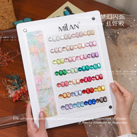 Nouveau Kit Mini de 28 Couleurs de Vernis à Ongles Gel Séchant Imperméable Effet Œil de Chat Milan, Tendance, Sublimateur de Teint, Exclusif