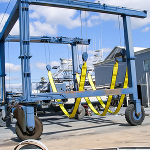 Venta de Varios Equipos Mecánicos: Grúa Portátil de 100 Toneladas y 4 Ruedas para Lanzamiento y Elevación de Yates, con Motor y Caja de Cambios - Product Image 4