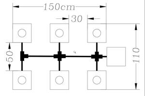 2025 Système de culture hydroponique Rdwc 6 Bucket Rdwc Système de chute d'irrigation automatique 6 unités - Product Image 3