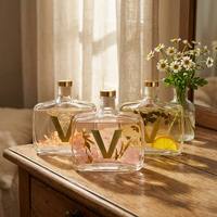 Nouveau diffuseur de parfum d'intérieur sans flamme, ultra-grande capacité, pour la maison, diffuseur à bâtonnets, sans fumée, huiles essentielles aromatiques, 120/180 jours
