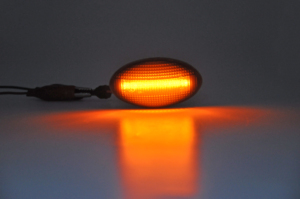 Ailead para Mini R50 R52 R53 lente ahumada ámbar LED marcador lateral indicador LED luces de señal de giro E-mark aprobación OEM #63137166014 - Product Image 5