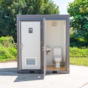 Contenedor Prefabricado Portátil de 10 Pies para Baño Público, Oficina o Vivienda, de Ensamblaje Rápido, Resistente al Fuego y Moderno - Product Image 5