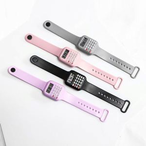 Mode unisexe enfants avec Date heure électronique poignet enfants calculatrice montre Lcd horloge - Product Image 2